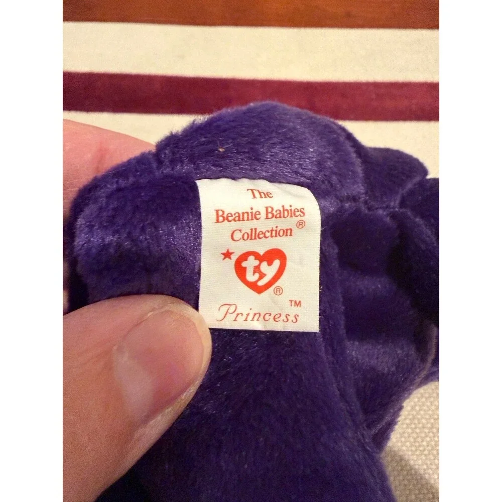 Ty Beanie Babies Princess Bear Toy Princess Diana Tribute